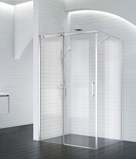 Душевой уголок BelBagno прямоугольный хром ACQUA-AH-1-120/90-C-Cr